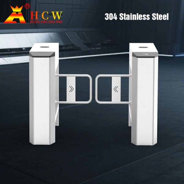 Puerta de seguridad elegante del motor de DC24V de la red del torniquete sin cepillo del control de acceso IP55