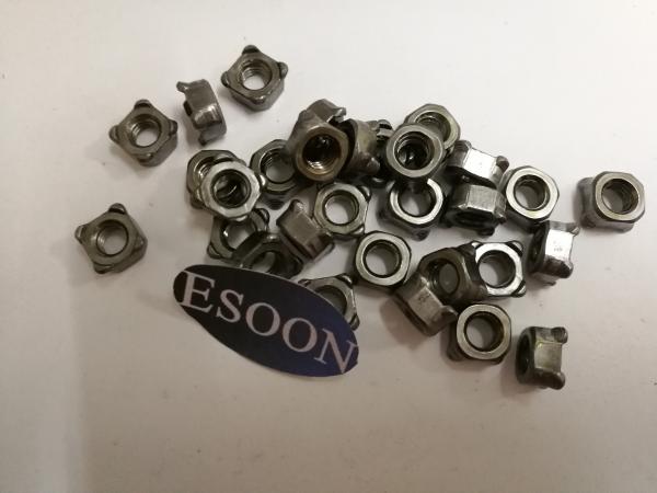 M4~M16 Carbon Steel DIN 928 Square Weld Nut,Plain surface,Grade 8,JIS1196