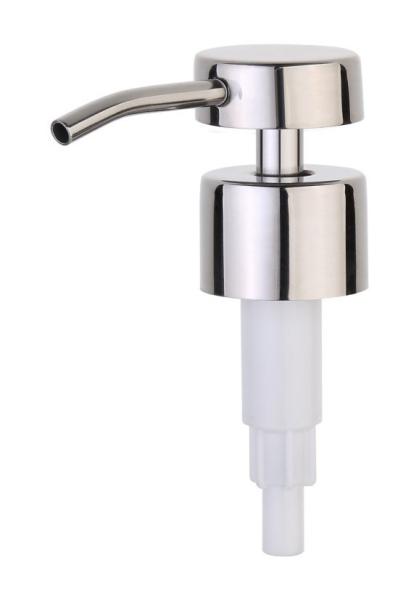 28/410 Silver Bottle Dispenser Liquid Soap Plastic Hand Pump with Clip Long Lasting