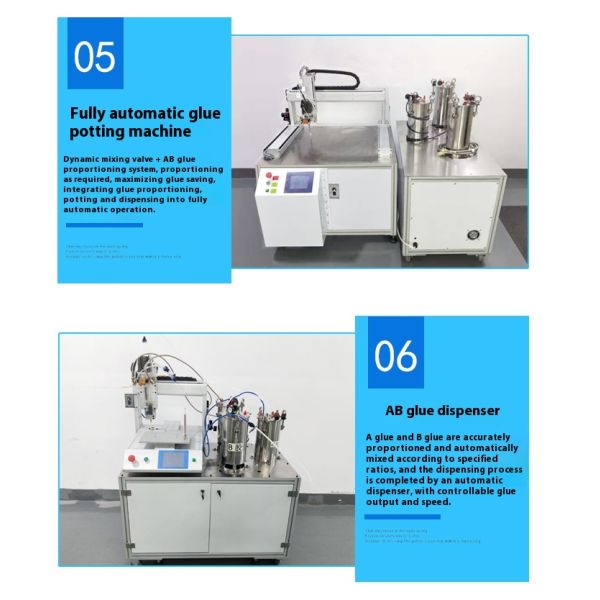 Visual Three-four-five Axis Silicone Paint Epoxy Resin Pu Uv Pvc Ab Hot Melt Doming Led Automatic Glue Dispensing Machine