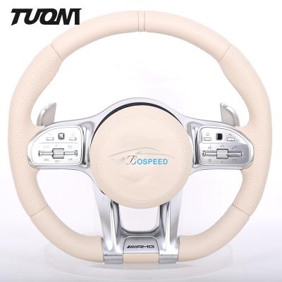 350mm Led Carbon Fiber Mercedes Benz Steering Wheel ODM Amg Sport Racing