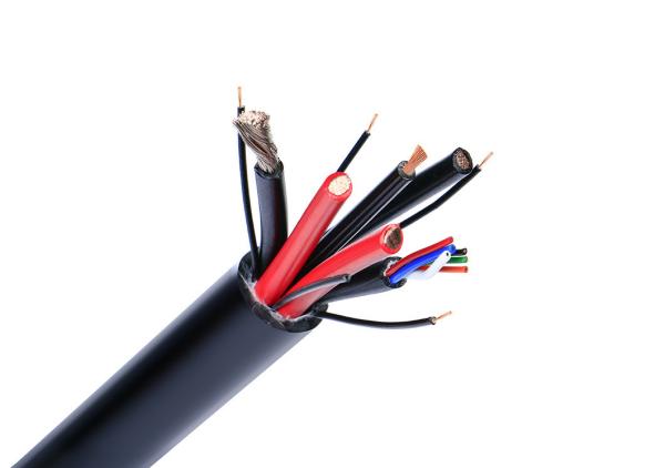 Water Resistant Rubber Sheath Flexible Electrical Power Cable for Submerged Environments