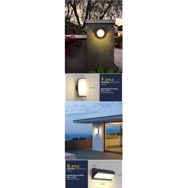 Стена СИД квадрата на открытом воздухе водоустойчивая освещает крутое белое 16x16x10cm Ac85-265v