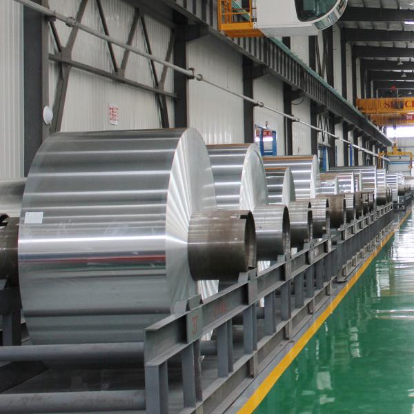 Customize comprimento 8011 Alumínio folha Jumbo Roll para casa cozinha recipiente de alimentos