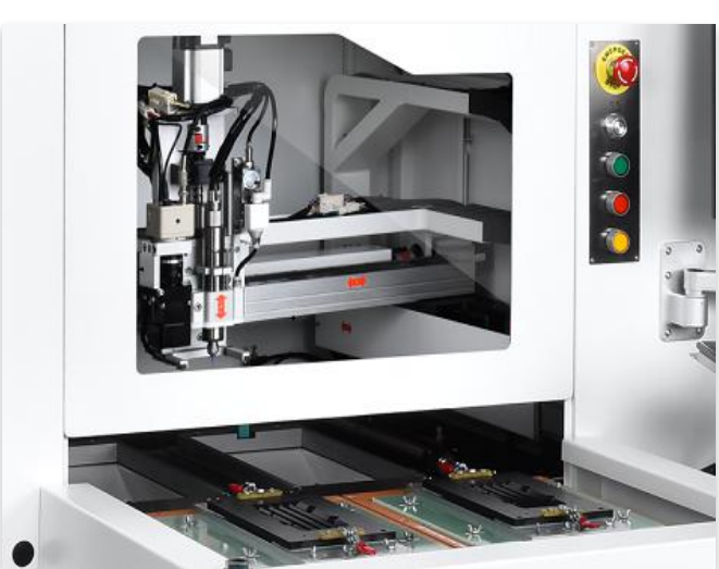 маршрутизатор PCB Depaneling визуального выравнивания 60000rpm автономный