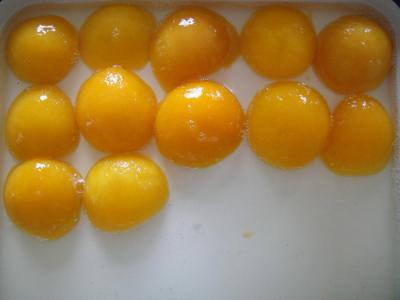 Light Syrup Canned Fruit , Sweet Canning Fresh Yellow Peach Halves