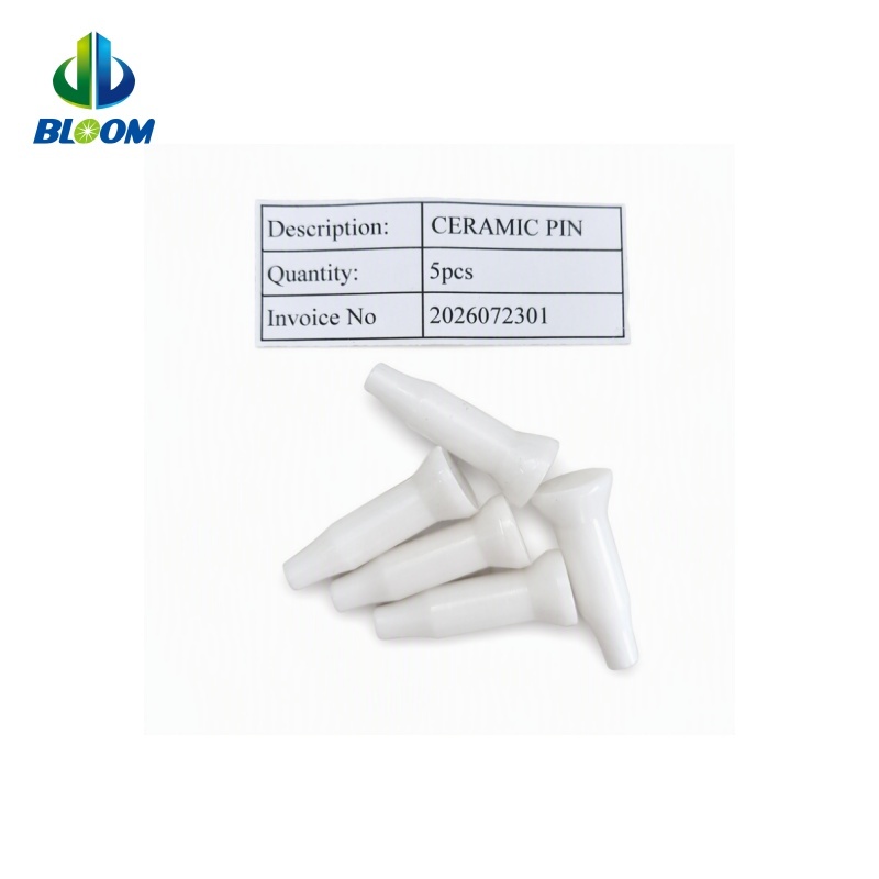 White/Blue Zirconia Ceramic Guide Pin for Resistance Welding Applications