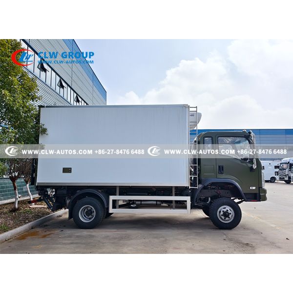 6-Ton All-Wheel Drive Refrigerated Truck with KCOLD Refrigeration Unit