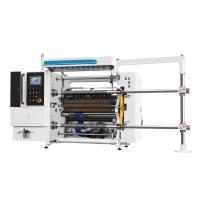 PRY-D1300 Máquina de corte e enrolamento de papel de filme de plástico Jumbo Roll controlada por PLC