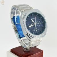 Montres d'affaires en quartz rond avec affichage de date et résistance à l'eau de 30 m