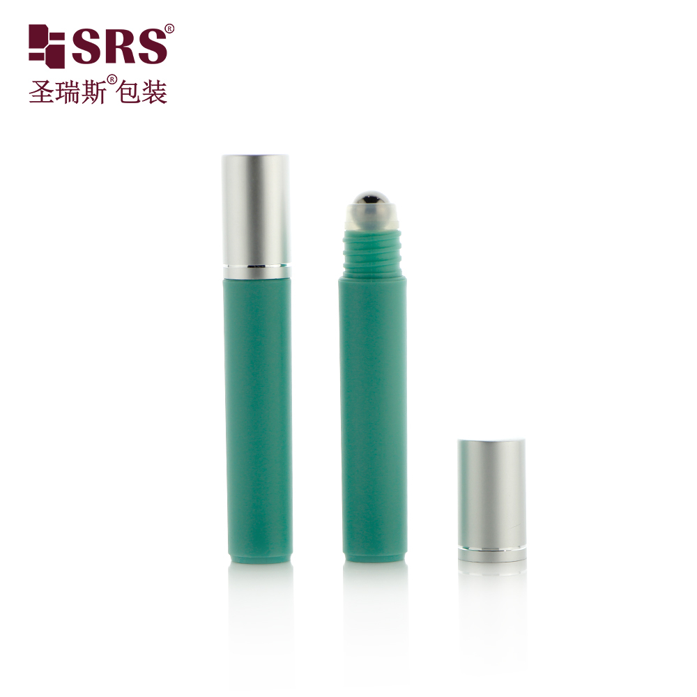 7ML Empty Plastic Roll‑on Bottle With Big Roller Ball Cosmetic Perfume Essential Oil Container