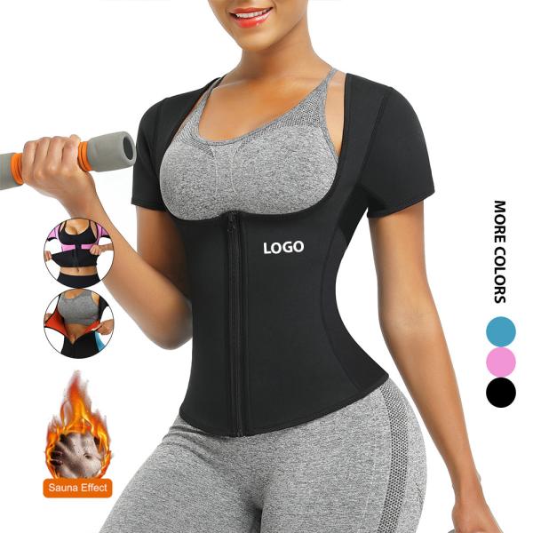 HEXIN Custom Logo Tummy Control Wrap Waist Trainer Medium Control for Body Shaping