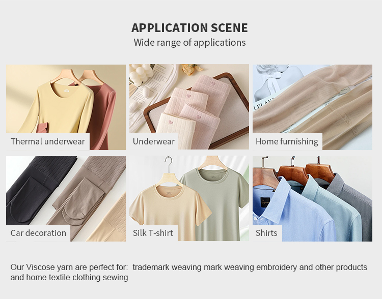 Knitted 16S Count Fancy Yarn Circula White 30F Viscose Spun For Hot