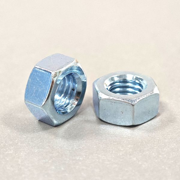 Синий цинк углеродистая сталь шестеренковые орехи метрические измерения для общих потребностей промышленности