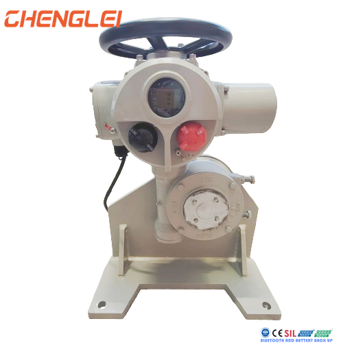 Chenglei DQ Series 80000N.m Torque Adjustable Speed Intelligent On-Off Electric Valve Actuator with Gear Box