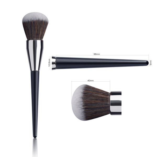 Private Logo Foundation And Powder Brush Set 96mm Long Handle Makeup Brushes