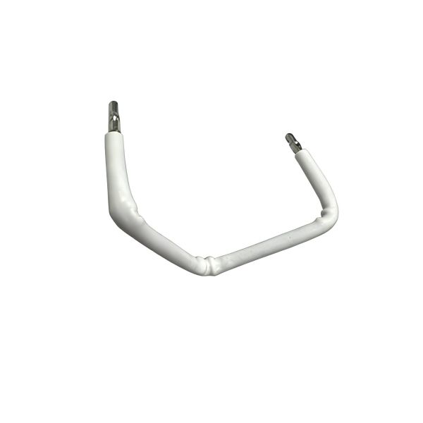 Factory OEM ODM tinned copper wire bent, insulated copper wire with heat shrink tube for electronic components
