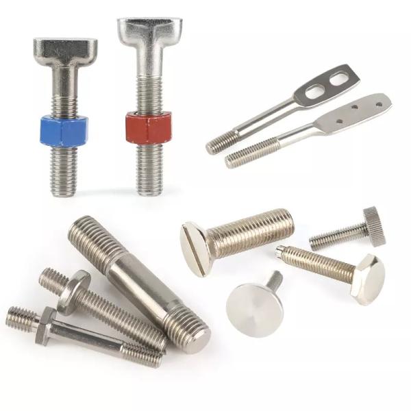 Non Standard Inconel 625 Steel Bolts And Nuts UNS N06625 Fasteners Screws 2.4856 Din 933 Din 931 Hexagonal Bolts