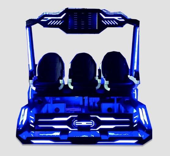 3 Chairs Egg Vr Cinema CE Certified Industrial Grade For Entertainment