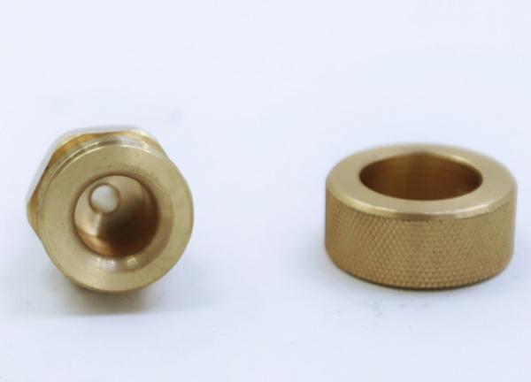 Hot Runner Plastic Mould Nipple CNC Machining Part With Brass/Copper