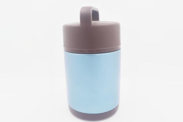 1.6L Food container vacuum insulated thermos with spoon stainless steel lunch box