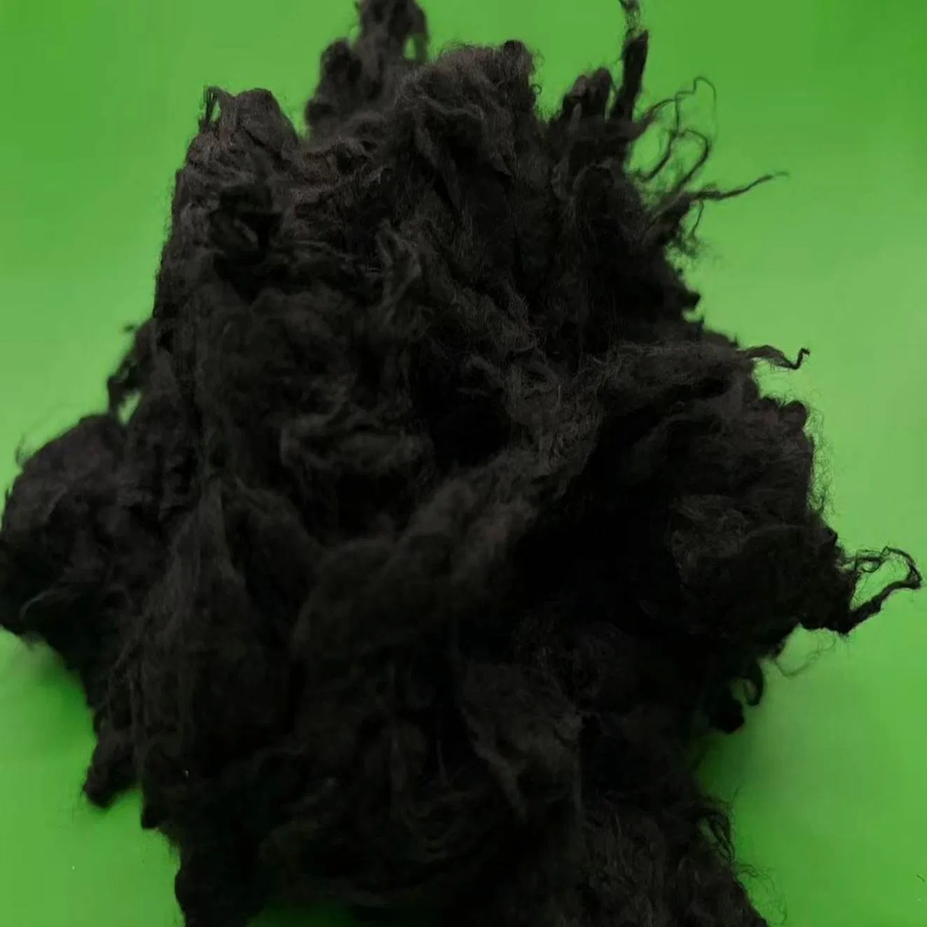 High Strength Black Viscose, 1.2D*38mm, Flame Retardant Spinning Fiber