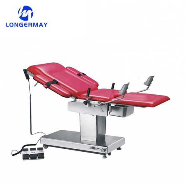 Hospital Obstetric Gynecological Electric Delivery Bed
