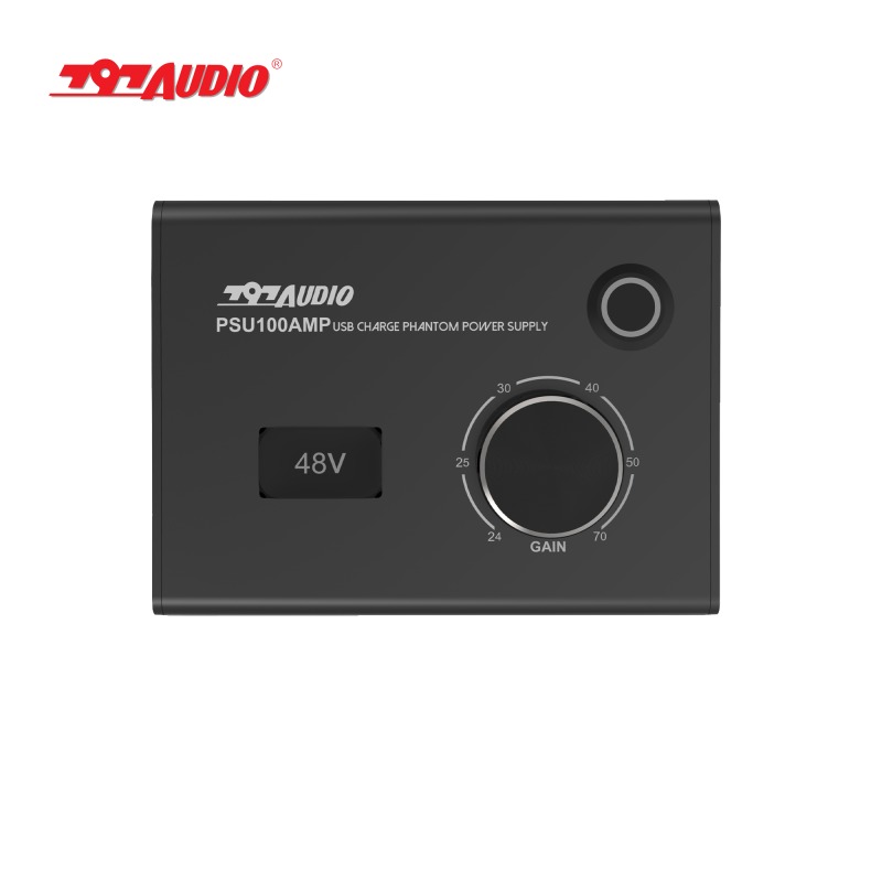 797Audio PSU100AMP New Mini Microphone Amplifier Condenser Recording Equipment 48V USB Phantom Power Supply