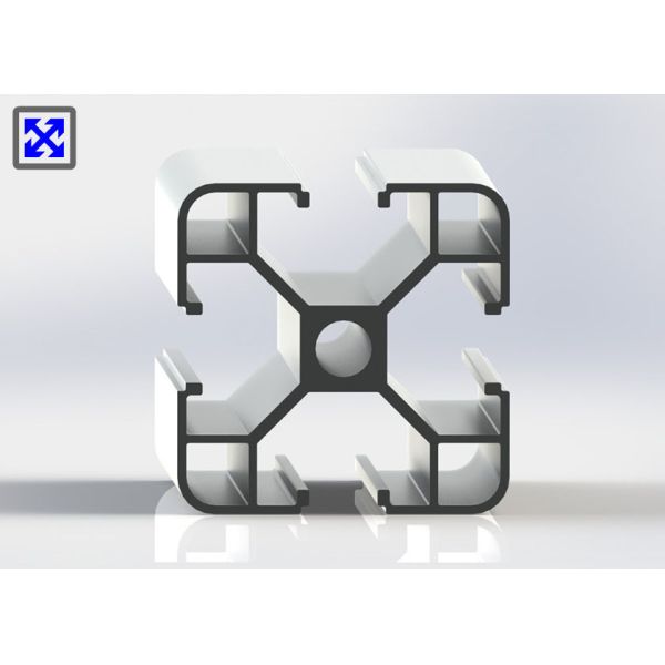 6.8mm Hole 40 * 40 Anodized T Slot Aluminum Profile With 1.1mm Thickness