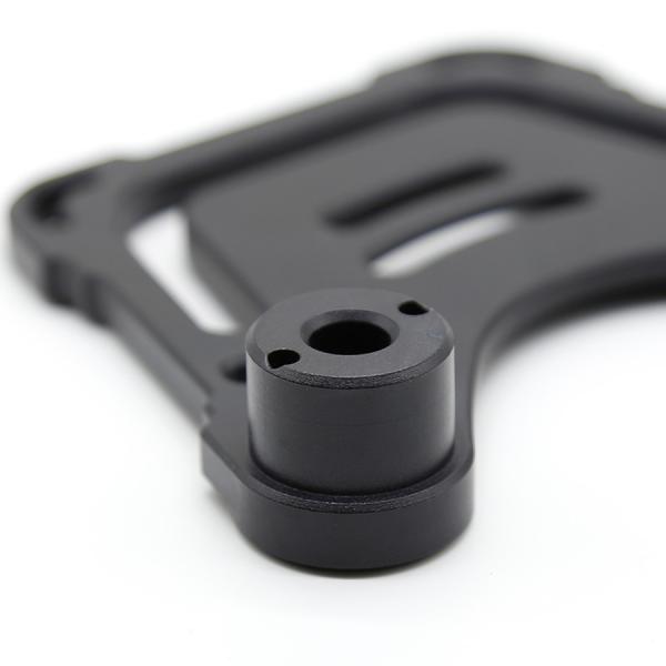 Directly Custom Aluminum A-Pillar Windshield Light Mount Bracket for Jeep Accessories