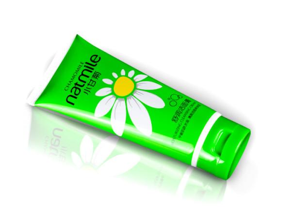 Colored Empty Hand Cream Tubes / Silk Screen Printing Hand Cream Tube 3.33 OZ / 100ml