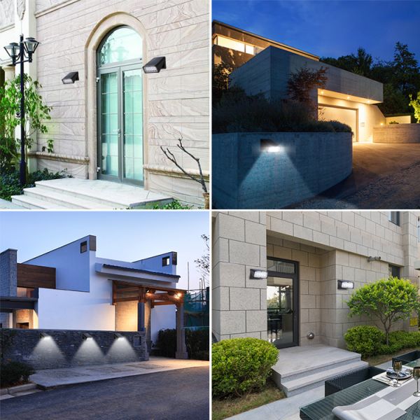 Super Bright Solar Wall Garden Lights Waterproof and Long-Lasting for Yard Protectio