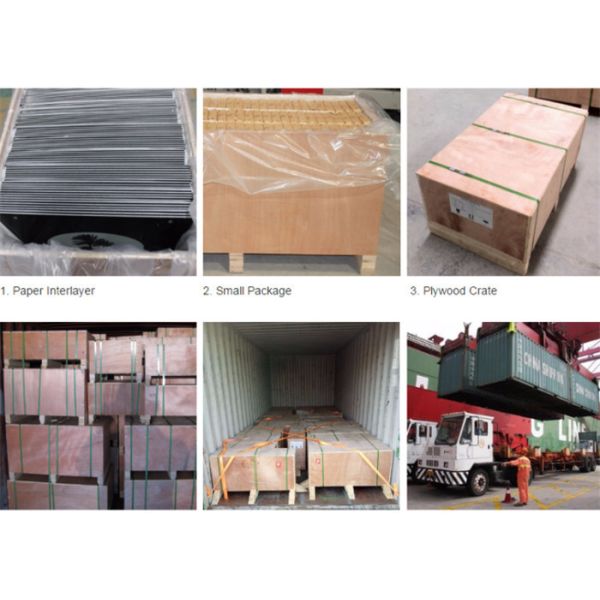 High Transparent Flat Solar Glass , patterned Ultra White Tempered Solar Glass