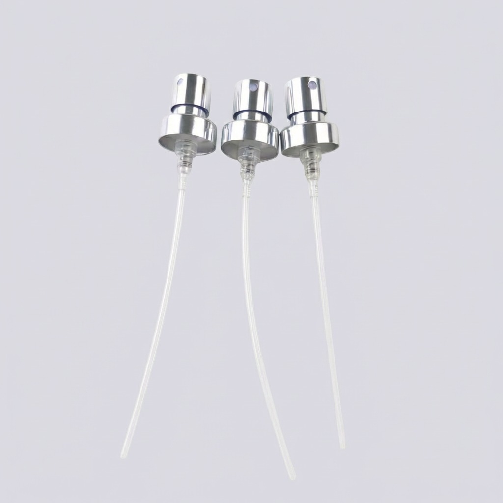 Bottle Sprayer Accessories Common FEA18 Aluminum Crimp Neck Perfume Pump