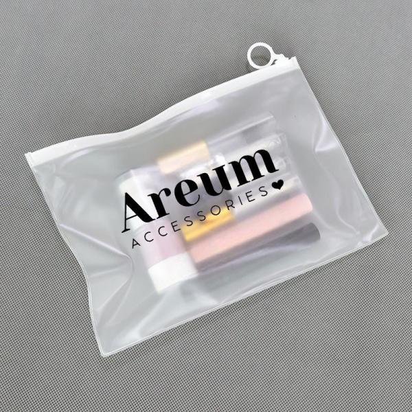 Hot Holographic Laser Reflective Pvc Zipper Bag for Cosmetics Packaging
