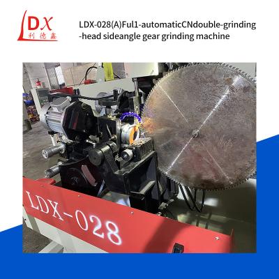 TCT Saw Blade Double Grinding Head Side Full CNC Grinding Machine LDX-028A Máquina de trituração por serrilha TCT