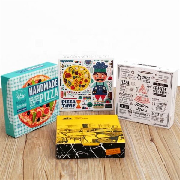 Spot UV Disposable C2S Board Food Packaging Box