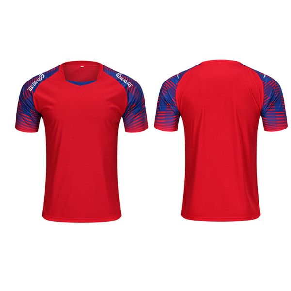 Mens S-4XL T Shirts Clothing Custom Football Training Tops Jersey