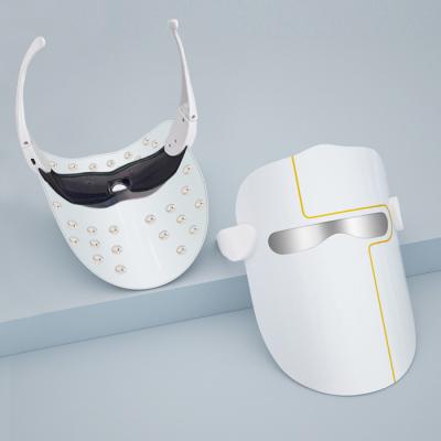 Led Light Therapy Device Red Blue Led Skin Rejuvenation Therapy Mask