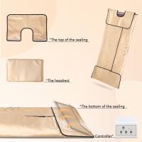 Accueil Far Infrared 3 Zone de chauffage Bian Stones Couverture de sauna avec un contrôleur pour le relaxation du corps