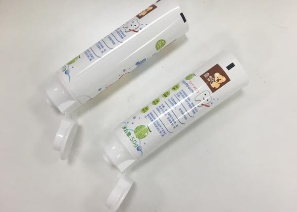 Tube de compression stratifié par plastique de 350 épaisseurs empaquetant la barrière d'EVOH avec Flexography