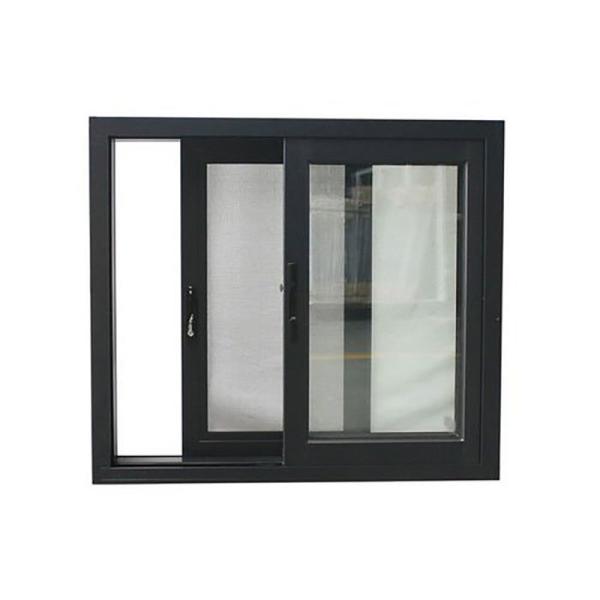 Large Size Double Glass Aluminum Door with Heat Insulation Function and Roller Blind
