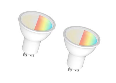 96 Degree Beam Angle 470LM 5.5W Gu10 Colour Changing Bulbs