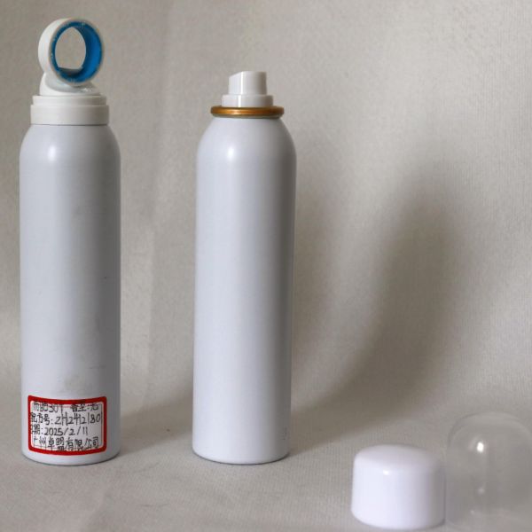 Customized Sunscreen Spray Can Cosmetics Hydration Aluminium Aerosol Can