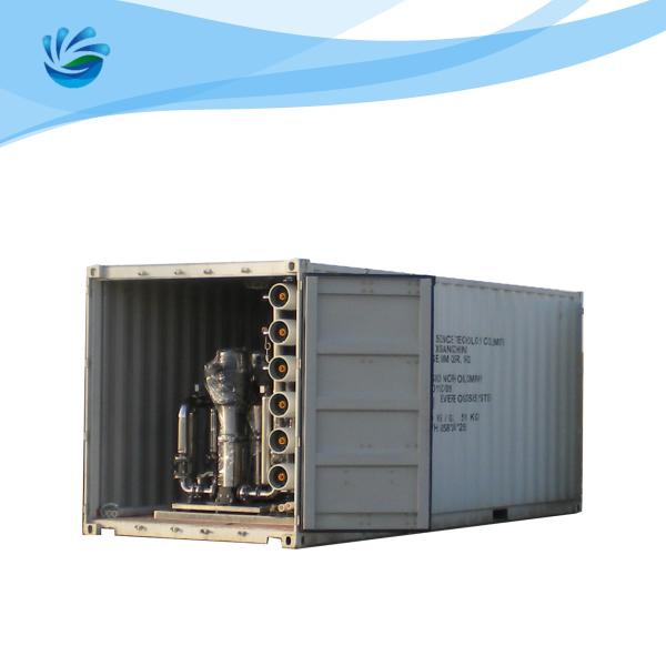 1TPH Containerized a planta de tratamento da água