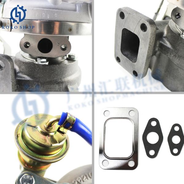 D6E Engine Part 21647837 20873313 Turbocharger Turbo Compatible with Volvo EC200B EC210B EC210C EW205D ECR235C Excavator
