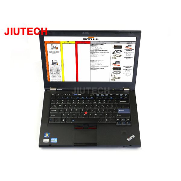 IBM t420 laptop Forklift Diagnostic tools with Still forklift canbox 50983605400 diagnostic cable