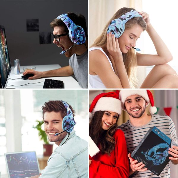 3.5mm 2.2m 2.2kohm Onikuma K1b Gaming Headset