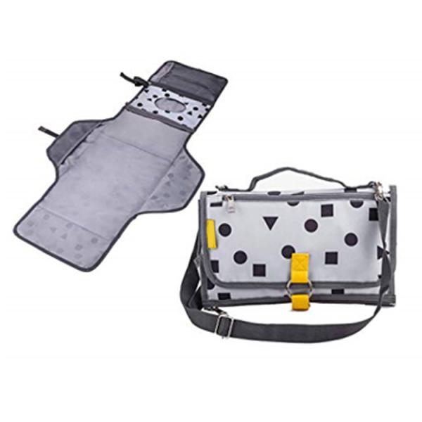 Messenger Convertible Chic Diaper Bags Firm Zipper Closure Large Capacity