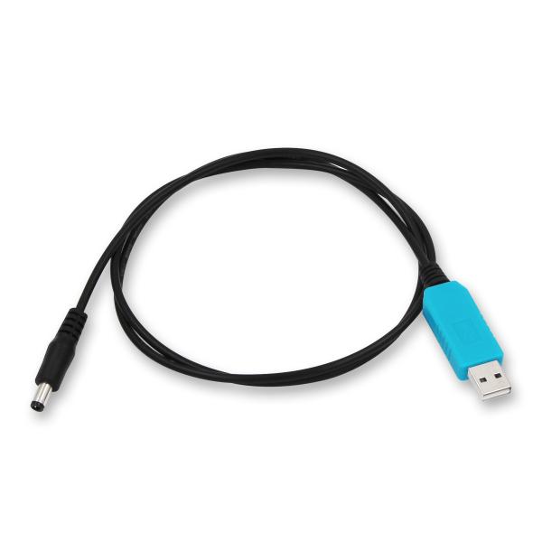 Câble convertisseur d'alimentation USB vers CC élévateur 5V à 9V 12V pour routeur, caméra, lumière LED, petit ventilateur
